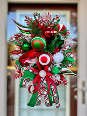 Traditional Glam Christmas Swag