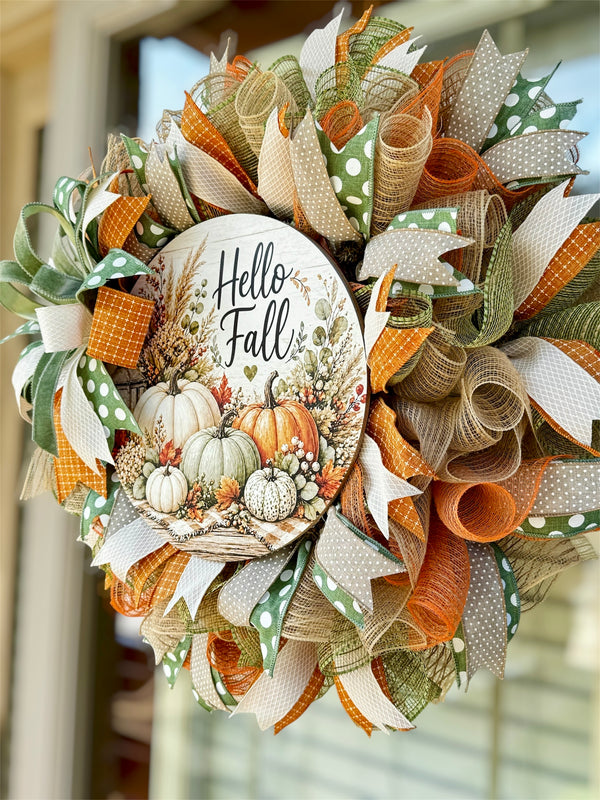 Hello Fall Wreath