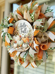 Hello Fall Wreath