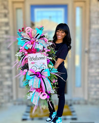Tomeka Bicycle Wreath