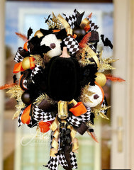 Large Pumpkin Wreath