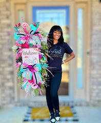 Tomeka Bicycle Wreath
