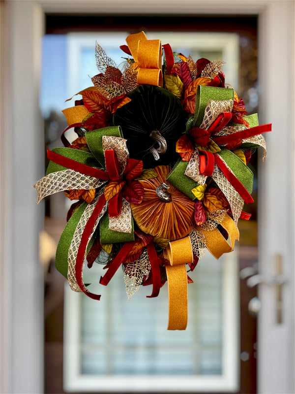 Rustic Luxe Fall Wreath
