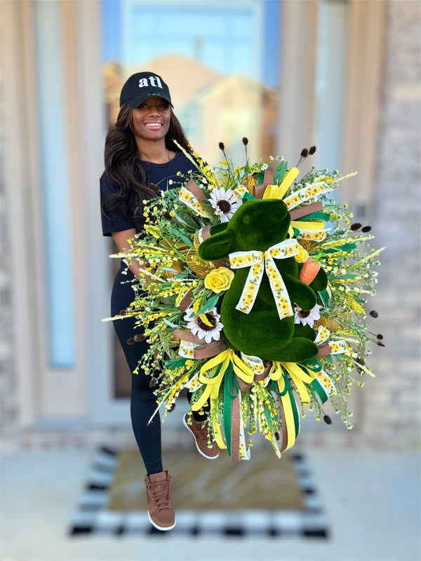 Sunny Bunny Spring Wreath