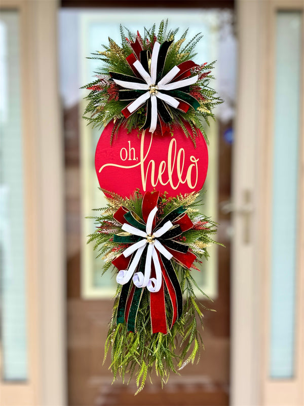 “ Oh Hello” Christmas Swag